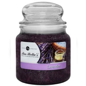 Lavender Mia Bellas 16 oz Natural Palm Wax Candle